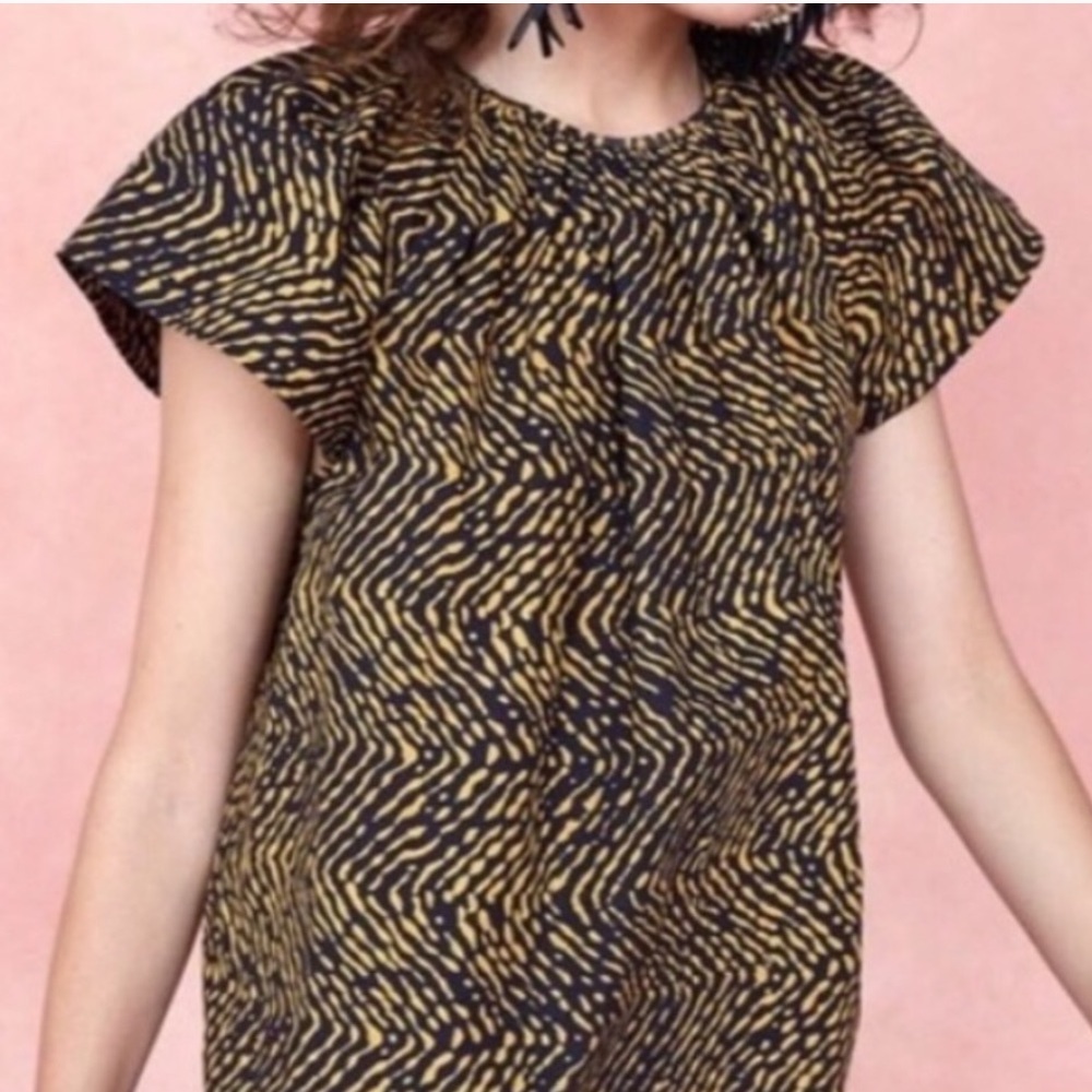 Ulla Johnson short sleeve blouse sz 10